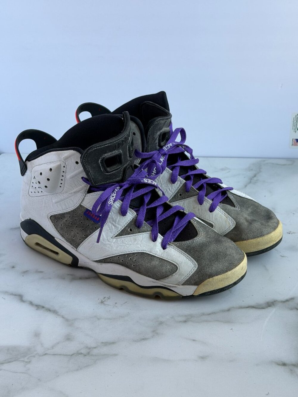 Air Jordan 6 Retro Flint Flight Nostalgia Mens 12 CI3125-100